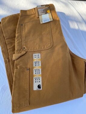 Carhartt Men's Brown Duck Pants NWT